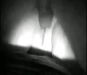 Cazzo nella fica in bianco e nero